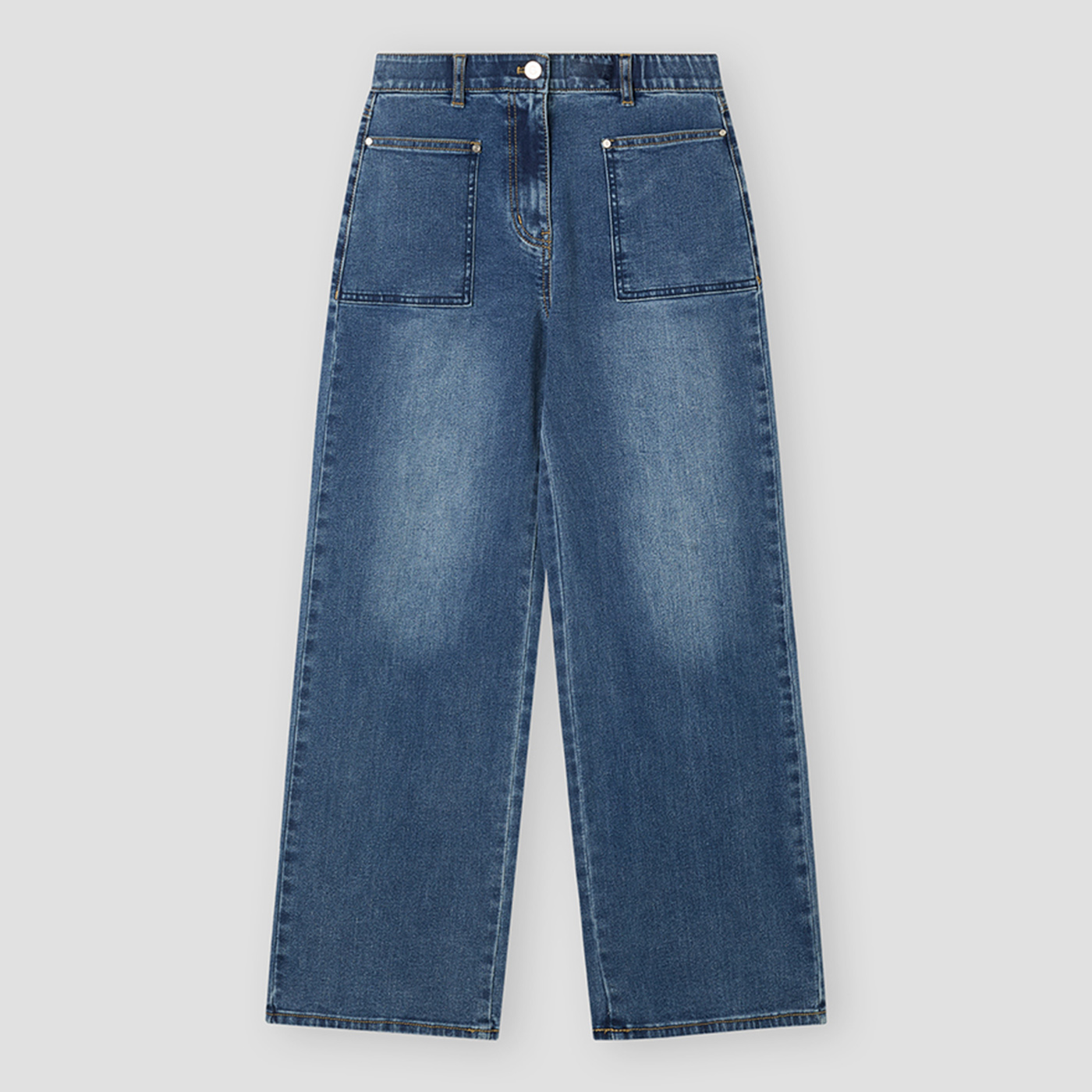 편하게 입기 좋은 와이드핏 데님, 포켓이 포인트인 스판 데님 소개!