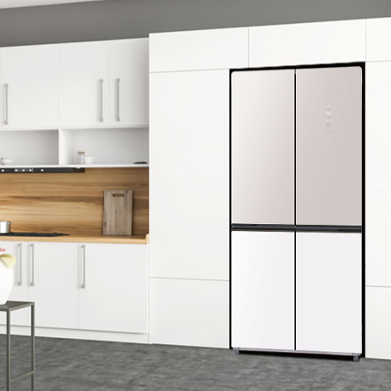 가정에 딱 맞는 4도어 냉장고, 하이얼 글램글라스 모델을 소개할게요!