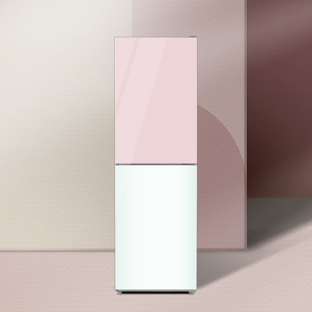 일상 속에서 만나는 세련된 핑크 냉장고, 하이얼 아쿠아 글램글라스 스마트 콤비
